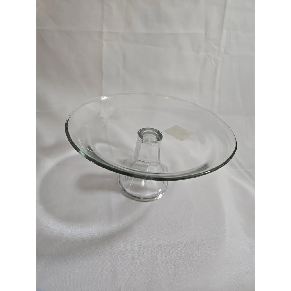Glass Pie or Tart Elevated Stand,  9 3/4